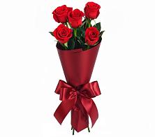 Букет 5 Красных роз Эдлесс Лав в Кумыше