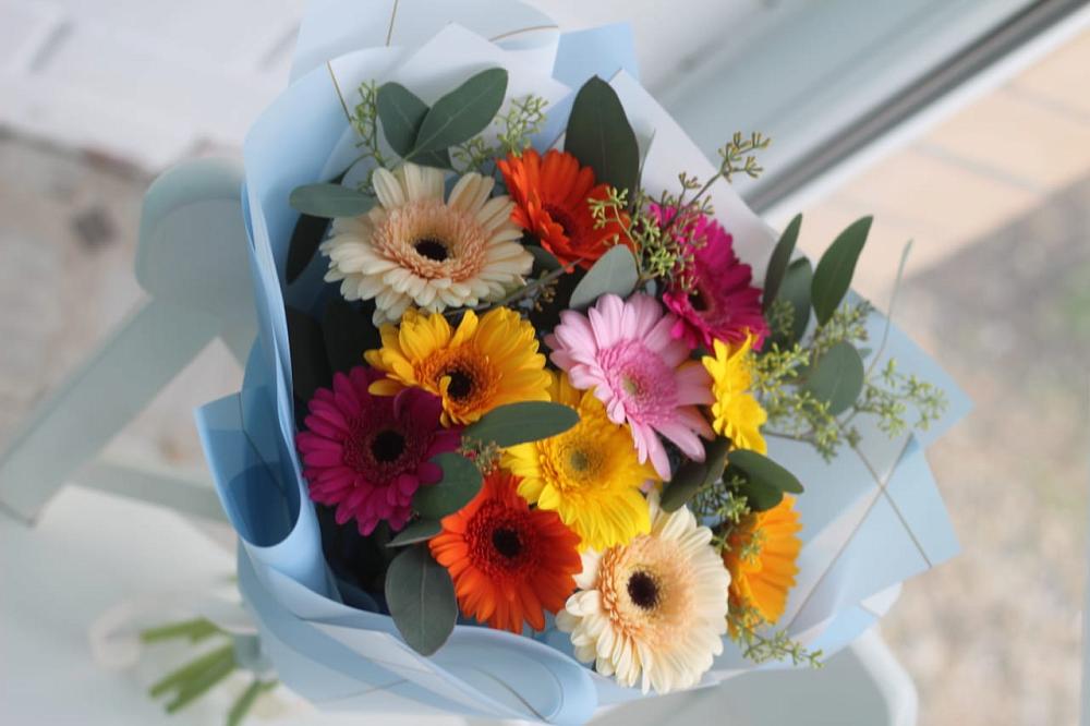 Букет цветов из: Герберы в Кумыше