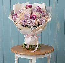 Букет цветов из:  Розы #REPLACE_PRED# Кумыше