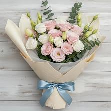 Букет цветов из:  Лизиантусы в Кумыше