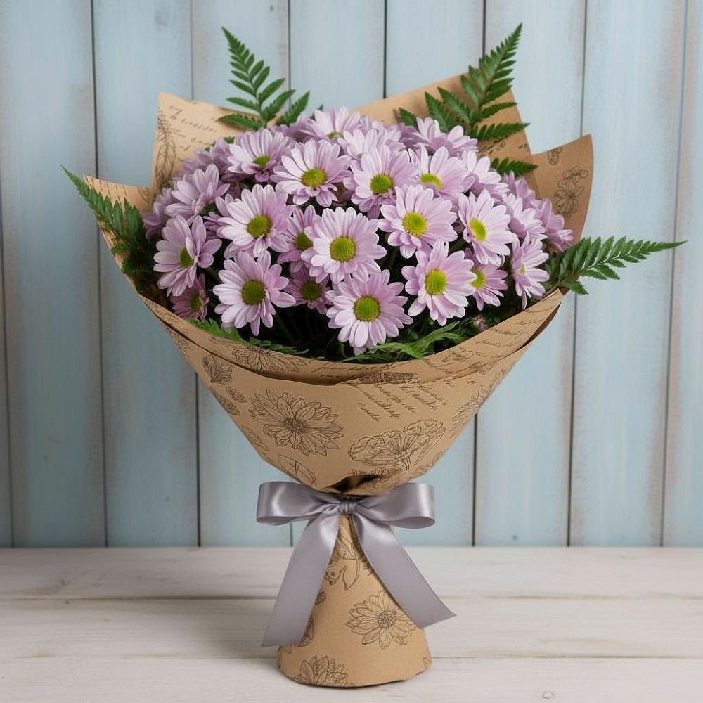 Букет цветов из: Хризантемы в Кумыше