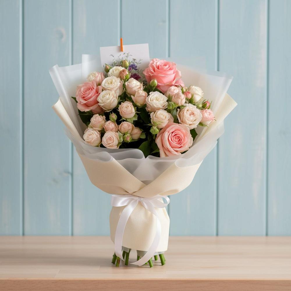 Букет цветов из: Розы в Кумыше