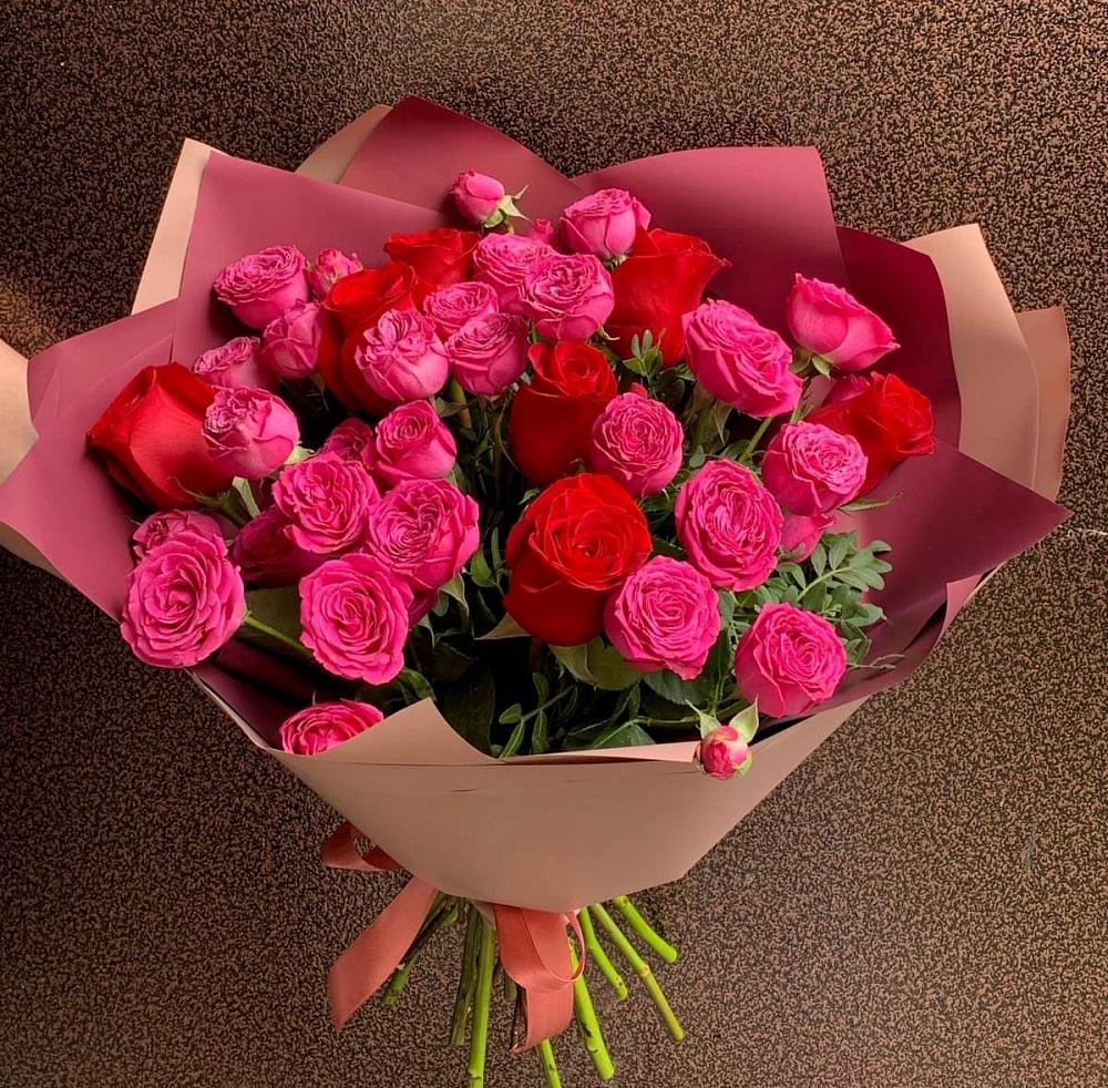 Букет В объятьях нежности в Кумыше