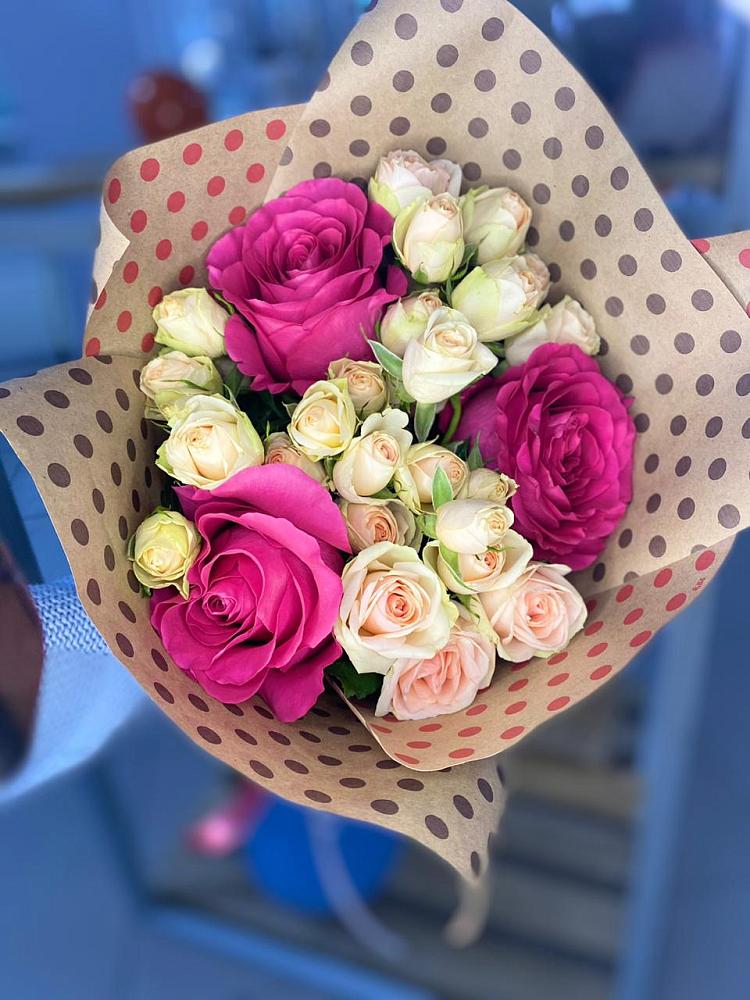 Букет цветов из: Розы в Кумыше