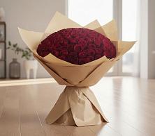 Букет 101 Красная роза в Кумыше