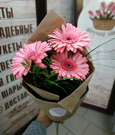 Букет цветов из: Герберы в Кумыше