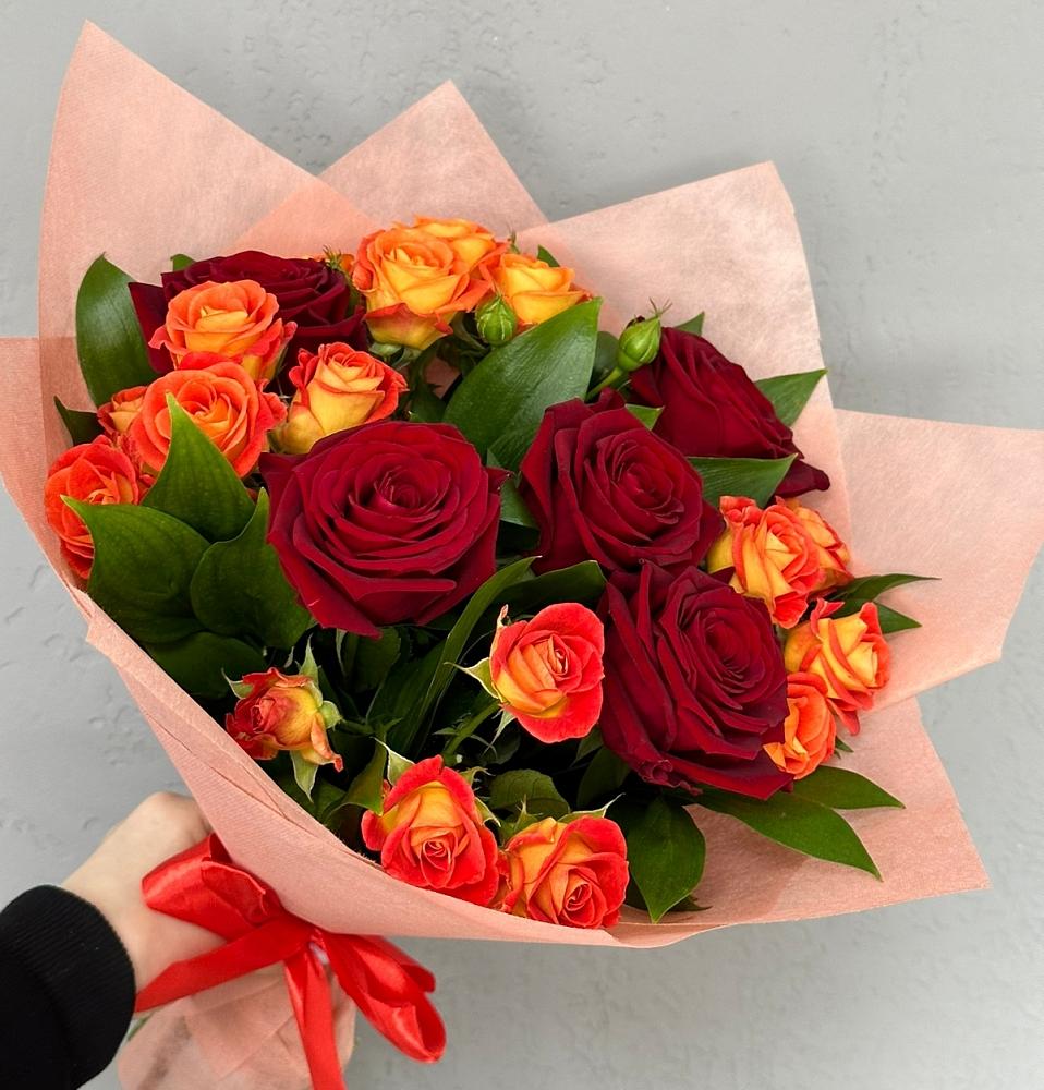 Букет Любовь и восторг в Кумыше