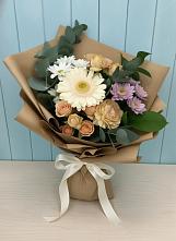 Букет цветов из:  Герберы и Хризантемы в Кумыше