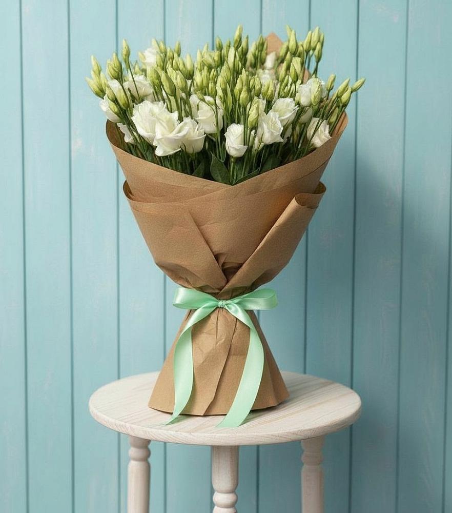 Букет цветов из: Лизиантусы в Кумыше