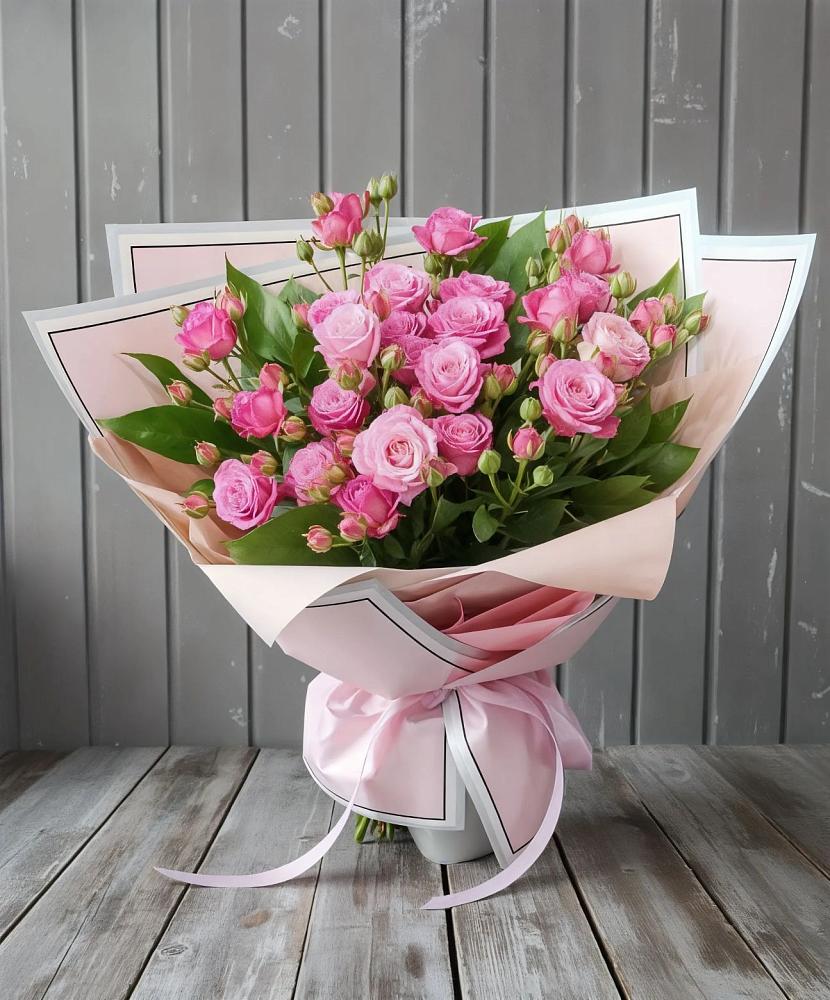 Букет Розовый кустик в Кумыше