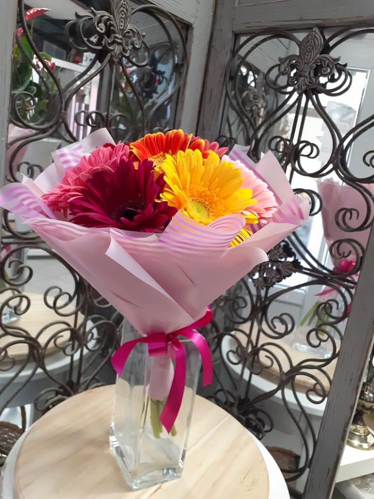 Букет цветов из: Герберы в Кумыше