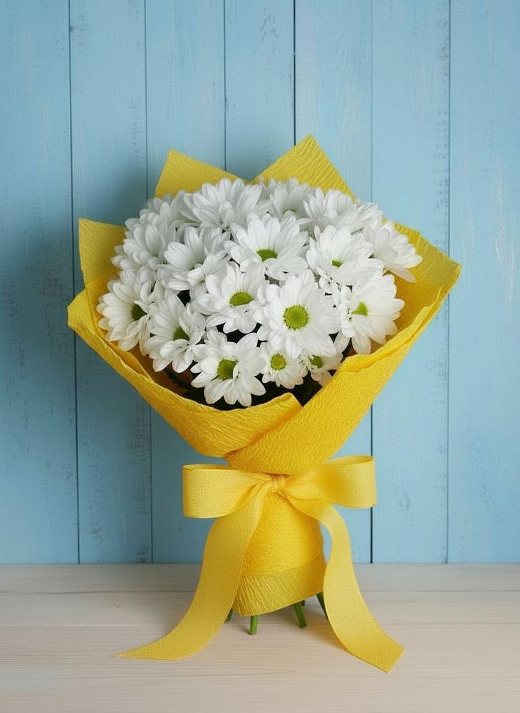 Букет цветов из: Хризантемы в Кумыше