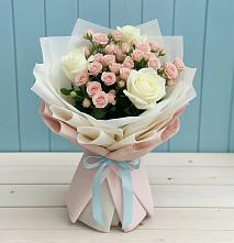 Букет цветов из:  Розы #REPLACE_PRED# Кумыше