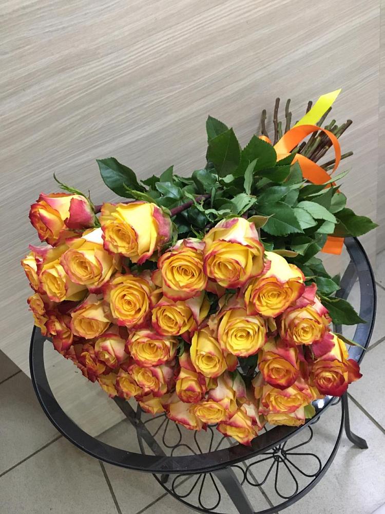 Букет Желтые розы в Кумыше