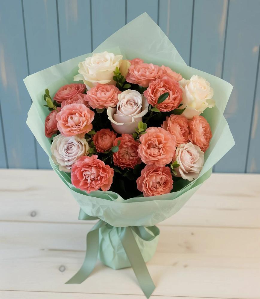 Букет цветов из: Розы в Кумыше