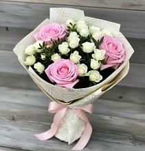 Букет цветов из:  Розы #REPLACE_PRED# Кумыше