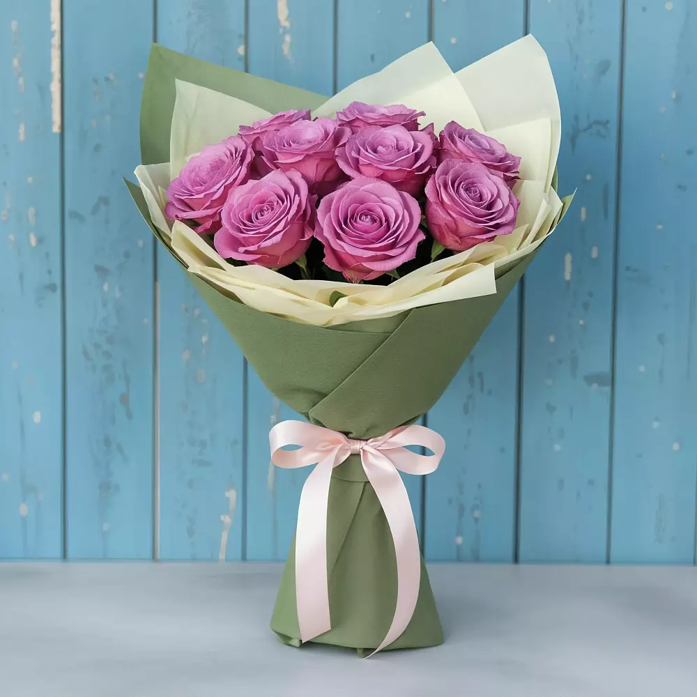 Букет Розы Фёрст Леди в Кумыше