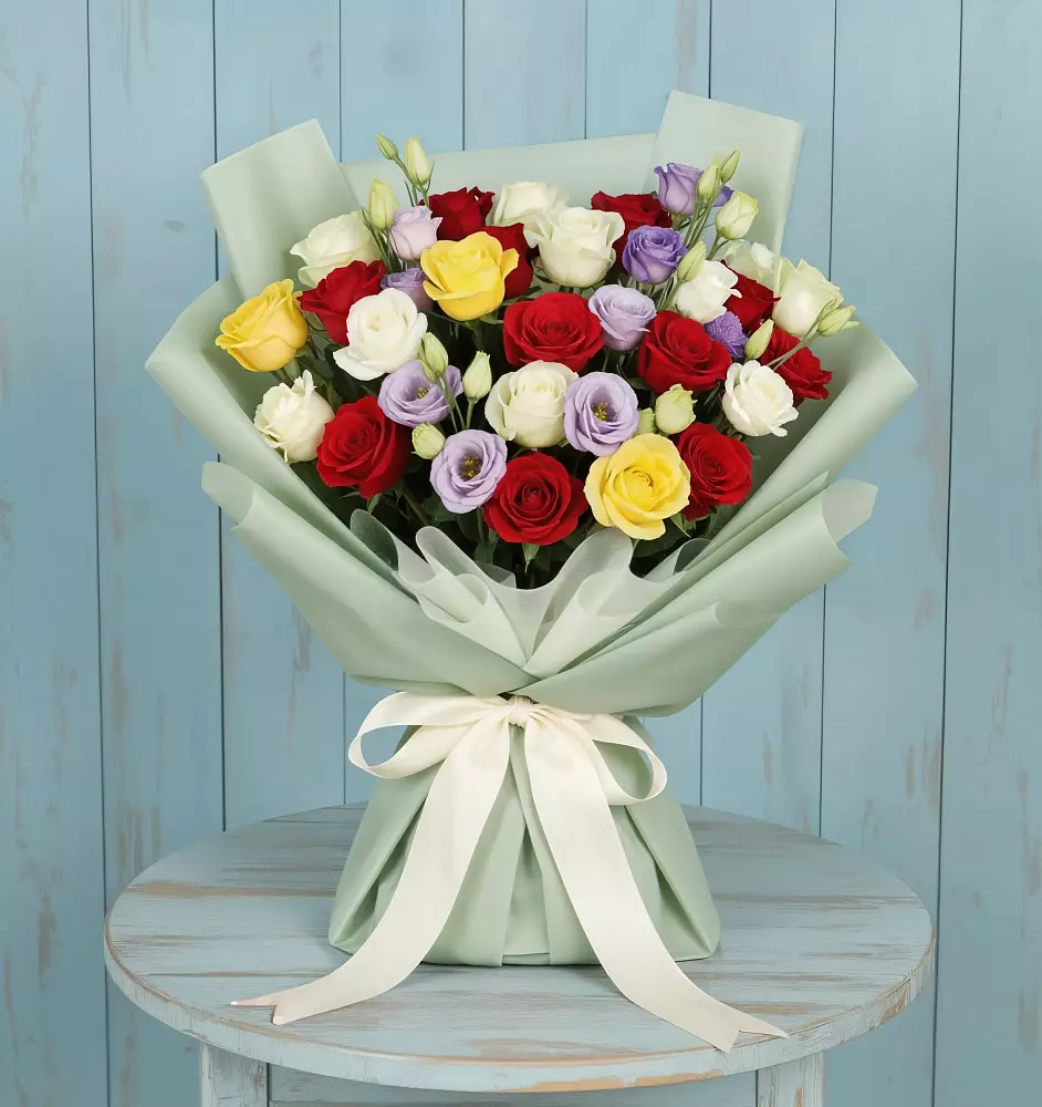 Букет цветов из: Розы в Кумыше