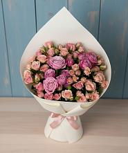 Букет цветов из:  Розы #REPLACE_PRED# Кумыше